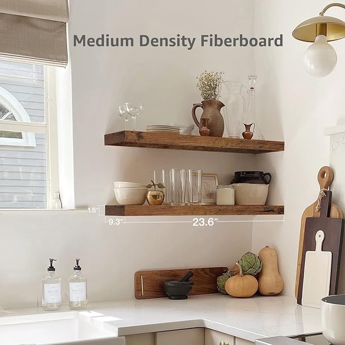 QEEIG Floating Shelves for Wall 23.6