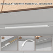 Silicone Under Cabinet Lighting Kit, 12 Inch Linkable LED Strip Lights Work with Alexa, Dimmable, Remote Control, Smart App, 6 Pack White Light for Closet, Shelf, Workbench, Desk (Cool White)