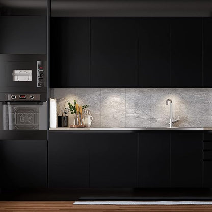 CRE8TIVE 24"x354" Black Wallpaper Peel and Stick Large Size Thick Matte Contact Paper Self Adhesive Removable Wall Covering Decorative Vinyl Film for Bedroom Kitchen Countertops Cabinets