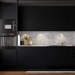 CRE8TIVE Black Wallpaper Peel and Stick Modern 24