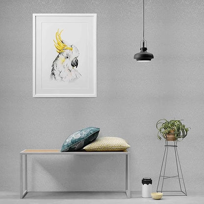 Abyssaly 15.7 inch X 118 inch Silver Grey Wallpaper Embossed Self Adhesive Peel and Stick Removable Home Decoration Vinyl Cabinet Countertops Furniture Countertop Solid Color Shelf Paper Silk