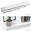 Ballucci Floating Shelves for Wall, 60
