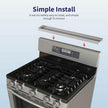 IIIOIIIA Stove Top Magnetic Shelf for Kitchen Organization, 30
