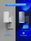 L LOHAS LED Night Light, Blue Night Lights Plug into Wall, Light Sensor, Dimmable Night Light, Calm Blue Nightlights for Home Decor, Party, Holiday, Bedroom, Hallway, Bluey Bathroom Decor, 2 Pack
