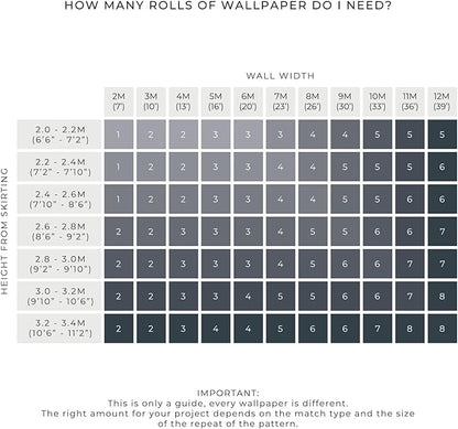 Graham and Brown 18390 Eden Wallpaper White, 20.5 x 396 inches