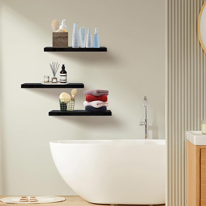 Floating Shelves for Wall Set of 3, 16