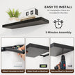 Dreamland 72 Inches Floating Shelves for Wall, 9.8