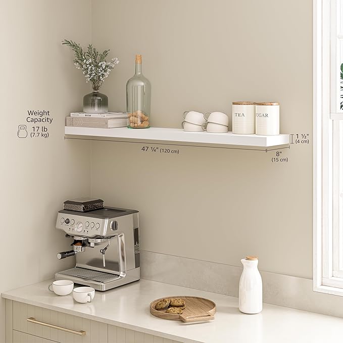 Ballucci Floating Shelf, 48