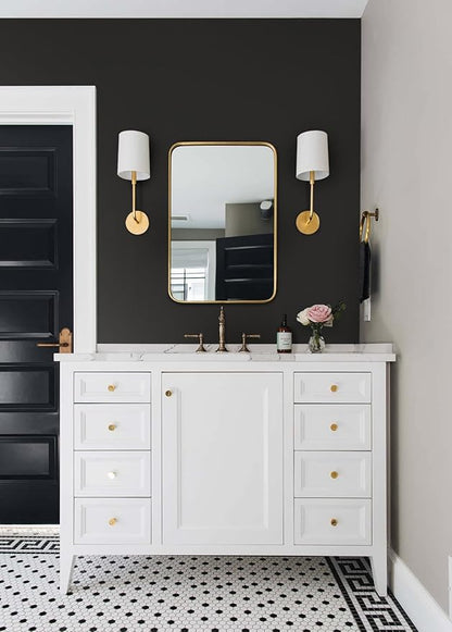 15.7" x 118" Peel and Stick Wallpaper Matte Black Contact Paper for New Environmentally Friendly Materials Thickening Waterproof Upgrade Black Wallpaper for Countertops Bathroom Kitchen Cabinet