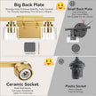 4-Light Bathroom Light Fixtures, 27