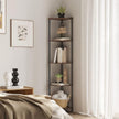 SUNMORY 5 Tier Corner Shelf Stand,Industrial 65