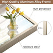 Brushed Nickel Bathroom Mirror, 30