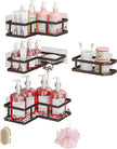 Corner Shower Caddy - Rust-Proof, Space-Saving, Easy to Install Organizer for Bathroom. Copper