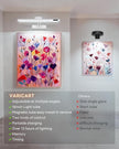 Magnetic Cordless Picture Light with Remote/Touch Control & Timer, 3CCT Dimmable, Angle Adjustable 5000mAh Battery 16in Metal Wall Sconce Decor for Artwork,Painting,Portrait,Gallery,Photo, White 2Pack