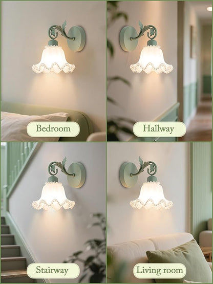 Battery Operated Wall Sconce,Wireless Rechargeable Wall Light with 5400mAh Bulbs & Remote & Timer,9 RGB and 3CCT Dimmable Wall Lamp for Bedroom,Living Room,Hallway Wall Decor