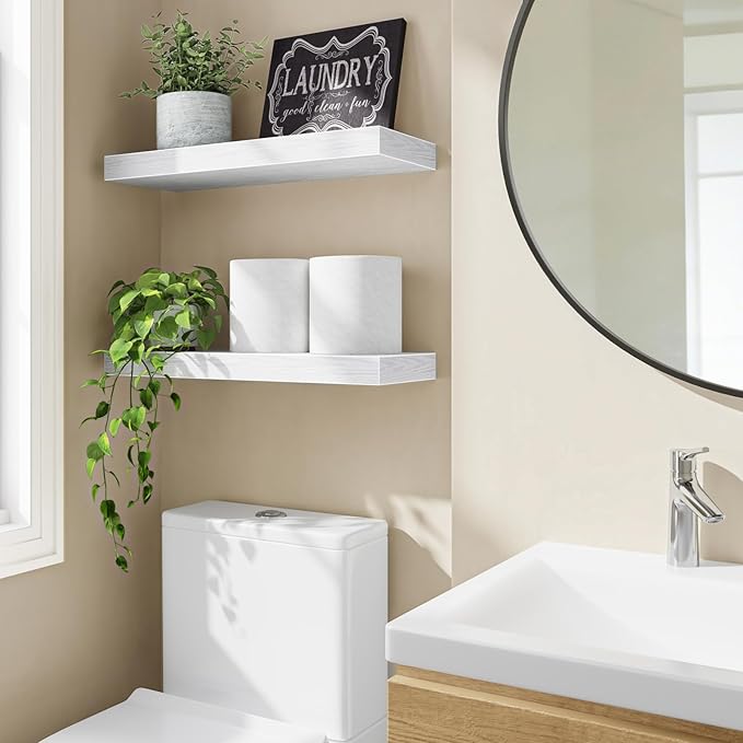 Fixwal Floating Shelves for Wall, 15.7
