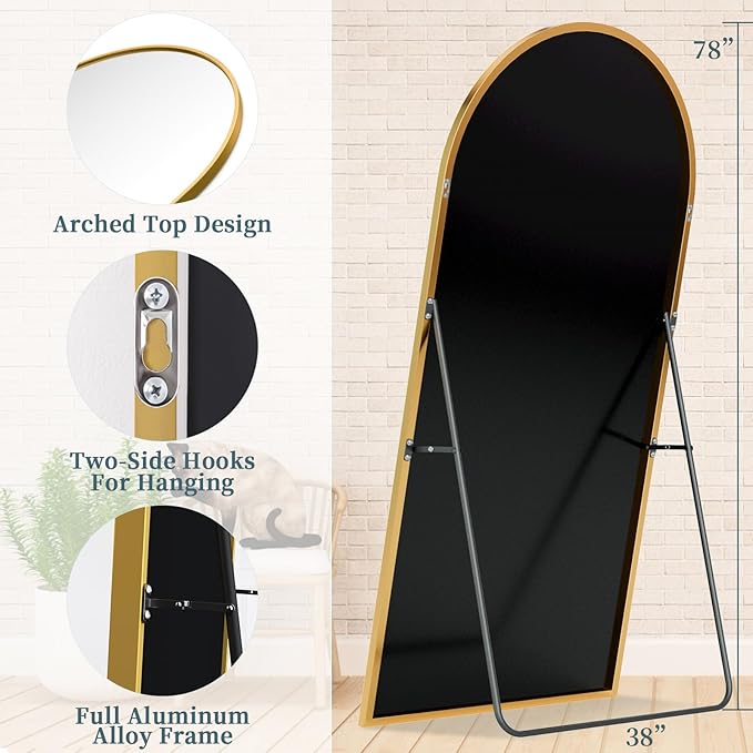 Full Length Mirror with Stand, 78