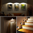 6 Pack Picture Lights for Wall, Rechargeable Battery Operated Wall Lights, Picture Frame Lights with 3 Lighting Modes, Wireless Magnetic Painting Light with Remote Control Timer, (Black)