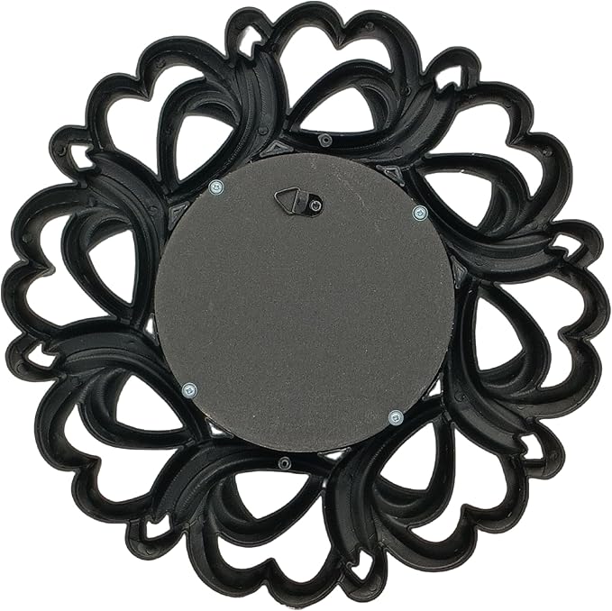 Retro Silver Mirrors for Wall Pack of 3. Round Mirrors. Decorative Mirrors.Wall Mirrors for Decor Home DecorPlastic Frames.Glass Mirrors.Make Old Silver Color.
