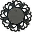 Retro Silver Mirrors for Wall Pack of 3. Round Mirrors. Decorative Mirrors.Wall Mirrors for Decor Home DecorPlastic Frames.Glass Mirrors.Make Old Silver Color.