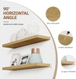 Heimlove Floating Shelves for Wall 36 Inches Long,9.3