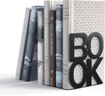 Book Ends,BookEnds Supports for Bookrack Desk,Bookend are Used for Books, Unique Appearance Design,Heavy Duty