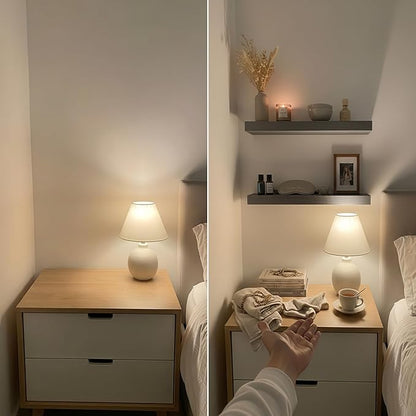 BAOBAB WORKSHOP Wood Floating Shelves for Wall - Rustic Shelf 24 inch - Grey Bathroom Shelves - Solid Wood Shelves for Wall for Bedroom Kitchen Living Room - Gray Finish - 24 x 6.7 Inch, Set of 2