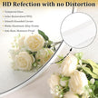JJUUYOU Mirrors for Wall Metal Framed Decorative Irregular Large Mirrors 26