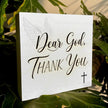 Christian Wooden Box Sign5x5 Inch - 