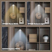 5V Dimmable LED Mini Spot Light with 6.6ft Cable, Jewelry/Indoor Picture/Art/Model Display Lights, USB Powered Spotlight for Jewelry Cabinets, Entryways, Tables Shelves (Natural Light 4000K, 2 Pack)