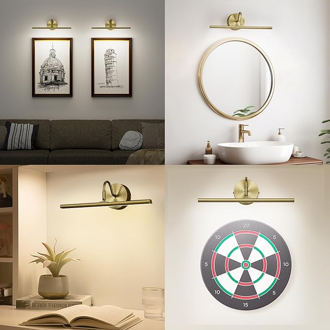 Hardwired Picture Lights for Wall - 16.5