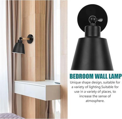 DOITOOL 1Pc Nordic Style Wall Light Decor Simple Backdrop Light for Bedroom and Hallway Elegant Design Low Energy Consumption for Indoor Aisle Illumination