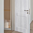 Yun-aeon White and Silver Wood Contact Paper 17.3