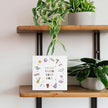 May This Be Your Best Era Wooden Sign, Christmas Birthday Gifts for Woman Mom Sisters Friends, Cute Wood Block Sign for Home Office Desk Decoration 5 x 5 Inches