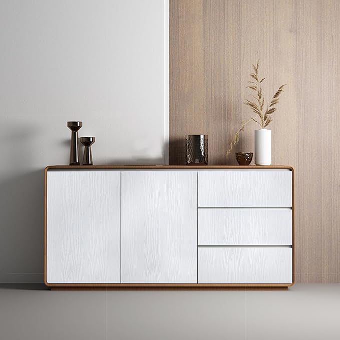 Abyssaly White Wood Contact Paper 17.7