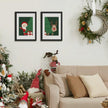 upsimples A3 Picture Frame Set of 5, Display Pictures 8.3x11.7 with Mat or 11.7x16.5 Without, Wall Gallery Poster Frames, Black