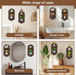 2 Pcs Modern Boho Wooden Rainbow Wall Shelves Shelf Decor, Wood Wall Mount Book Shelf, Floating Shelves for Living Rooms Bathroom Wall Decor Display (04)