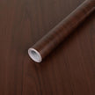 Abyssaly Wood Contact Paper, Red Brown Wood Peel and Stick Wallpaper, Self Adhesive Removable Wooden Look Grain Contact Paper for Cabinets Drawer Countertop 17.7 in X 118 in
