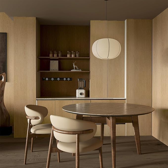 Extra Wide 48"x196" Wood Contact Paper Light Brown Wood Look Wallpaper Peel and Stick Wood Wallpaper for Walls Classroom Bedroom Furniture Wood Vinyl Wrap Waterproof Removable Wood Sticker