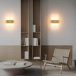 2 Pack Motion Sensor Gold Wall Lights, Morden Cordless Battery Operated LED Wall Lantern, Warm Light Wireless Decorative Gold Wall Sconces for Bedroom Living Room Hallway Garden Garage