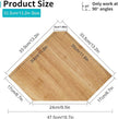 Corner Wall Shelves, Corner Floating Shelves Set of 2 Solid Oak Wood Display Shelf with Wire Hole Small Plant for Kitchen Living Room