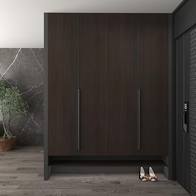 Wood Grain Wallpaper Dark Peel and Stick Wallpaper Waterproof Faux Wood Contact Paper Self Adhesive Wall Paper Wood Vinyl Wrap for Countertop Kitchen Cabinets Desk Table Shelf Liner 16