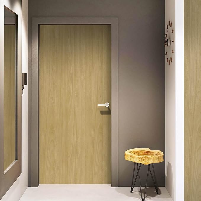 Heroad Peel and Stick Wallpaper Wood Contact Paper Wood Wallpaper Maple Wood Grain Contact Paper Thicken Textured for Cabinets and Drawers Countertops Waterproof Self Adhesive Vinyl 17.5