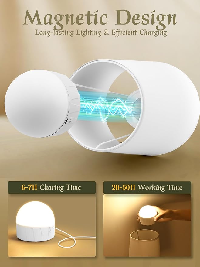 Wall Sconces Set of 2 Battery Operated, Black Wall Lights with Rechargeable Magnetic Bulbs and Remote, Dimmable & 15 RGB Cordless Wall Lamps for Bedroom Living Room Hallway, 23 Inch