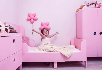 15.7"x197" Pink Peel and Stick Wallpaper Self Adhesive Lavender Contact Paper for Cabinets Wallpaper for Girls Bedroom Wallcovering Furniture Countertop Vinyl Roll