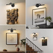 Rechargeable Picture Light for Wall, Cordless Art Lights Battery Operated, Dimmable Wall Light with Remote & Timer, 3 Color Modes for Paintings, Gallery, Artwork(Black, 12inch)