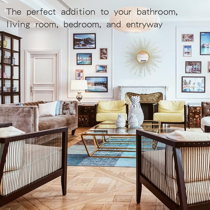 MAIKAILUN Sunburst Mirror, 24