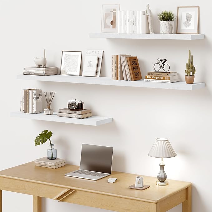 Vivelove 10 in Deep Floating Shelves for Wall, 30