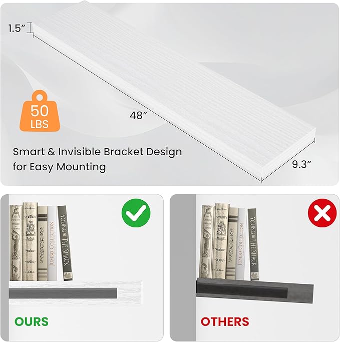 Floating Shelves for Wall,48