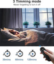 Remote Control Under Cabinet Led Light Plug in, Dimmable Daylight White 4500K, 6 Pack 12 inch Linkable Under Counter Lights for Kitchen Upgrade ETL Listed Plug 24V, UNO-LK 4500K